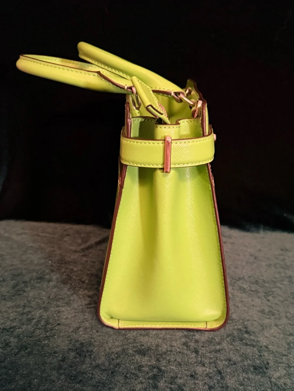 kate spade lime, green, New York Staci medium satchel